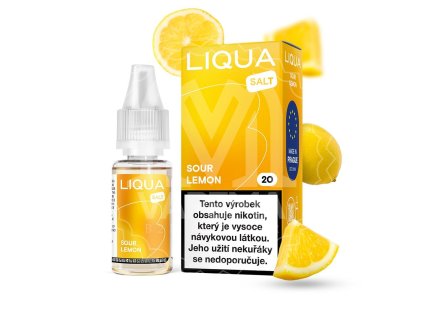 E-liquid - LIQUA SALT - Sour Lemon 10ml / 10mg (Q)
