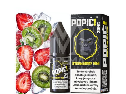 1888 e liquid popic salt strawberry kiwi sladka jahoda a exoticke kiwi 20mg.png