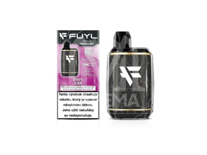 78267 1 fuyl pod 800 grape star disposable box and device 15mg cz