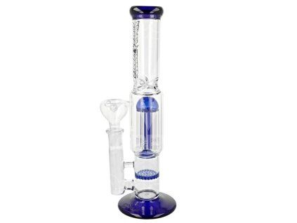 7367 3 bong skleneny super heroes ice blue 30 cm