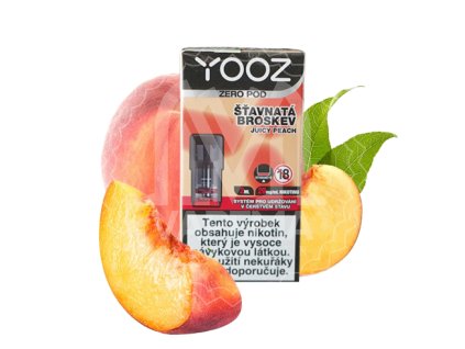 YOOZ zero - náplň - Šťavnatá Broskev 20mg (Q)