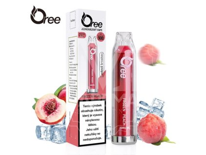 1749 oree frozen peach jednorazove elektronicke cigarety