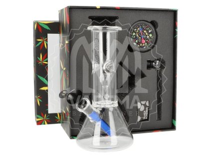Bong - Skleněný - Giftset - Super Heroes s perkolací, 20 cm