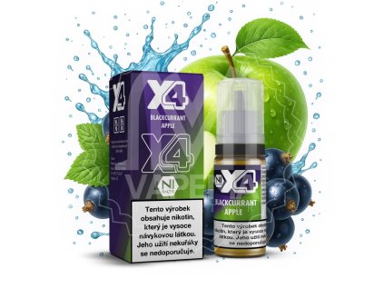 X4 Blackcurrant Apple – Černý rybíz a jablko
