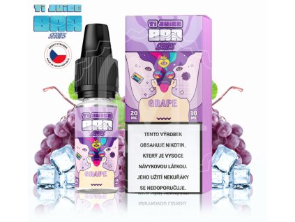 1893 1 ti juice bar series grape nic salt 20 mg e liquidy