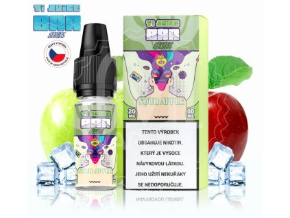 1914 1 ti juice bar series sour apple nic salt 20 mg e liquidy