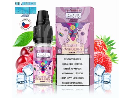 2646 1 ti juice bar series strawberry raspberry cherry nic salt 20 mg e liquidy