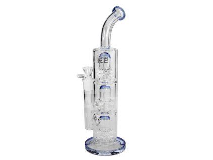 8351 1 bong skleneny blaze s trojitym drum perkolatorem