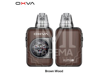 Brown Wood 02 OXVA XLIM SQ PRO 2 Touch Screen Pod