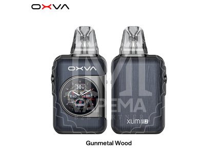 Gunmetal Wood 02 OXVA XLIM SQ PRO 2 Touch Screen Pod