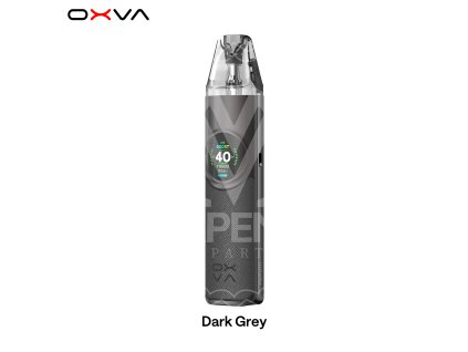 Dark Grey OXVA NeXLIM Dual Mesh Pod 2025 01