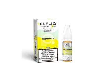 79374 6 e liquid elf bar elfliq pineapple ice 10ml