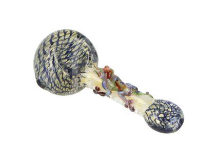 8693 3 slukovka sklenena pyrex gekon 9 cm
