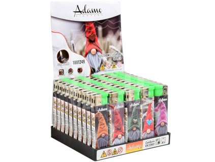 BOX 50 ks - Zapalovač - Adamo Piezo - Christmas Elf