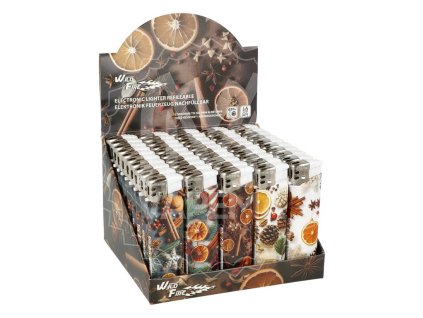 BOX 50 ks - Zapalovač - Wildfire - Christmas Spice