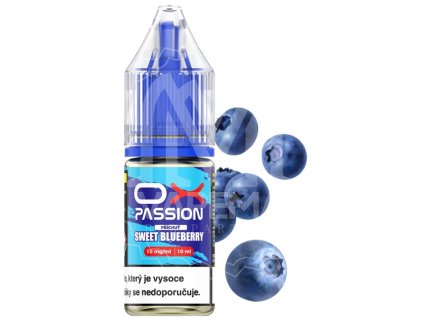 liquid oxva ox passion salts sweet blueberry 10ml 10mg