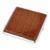 2730 2 cigaretove pouzdro angelo crocodile hnede 20cig