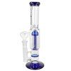 7367 3 bong skleneny super heroes ice blue 30 cm