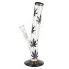 9980 2 bong skleneny black leaves 30cm