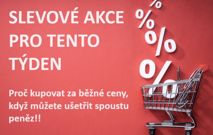 Slevové akce - akční balíčky