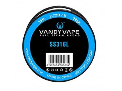 Vandy Vape SS316L Nerezový odporový drát 9m