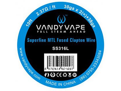 8708 1 vandy vape superfine mtl fused clapton ss316l