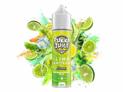 Příchuť Pukka Juice Lime Lemonade (Limetková limonáda) 18ml