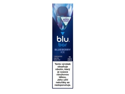 43664 blu bar jednorazova e cigareta blueberry ice