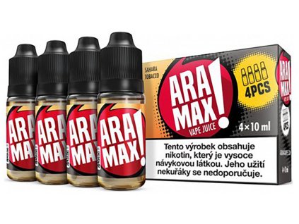 7874 1 e liquid aramax sahara tobacco 4x10ml 3mg nikotinu ml