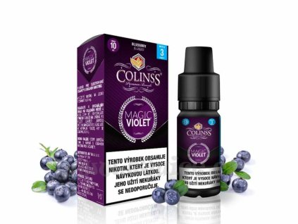 E liquid Colinss Magic Violet (Borůvková směs) 10ml