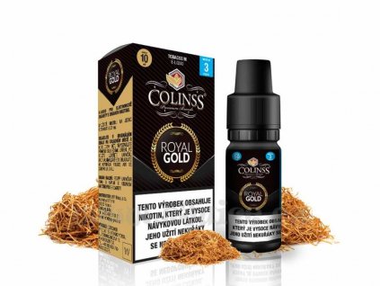 E liquid Colinss Royal Gold (Tradiční tabáková směs) 10ml