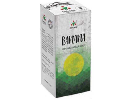 e-liquid Dekang Banana (Banán), 10ml (Obsah nikotinu 0 mg)
