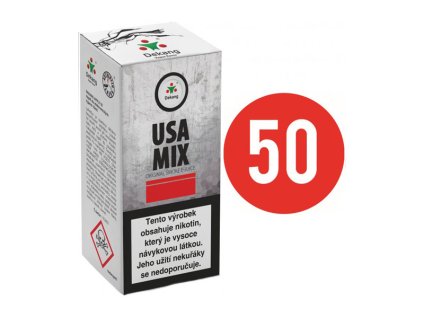 E-liquid Dekang Fifty USA Mix, 10ml (Obsah nikotinu 0 mg)