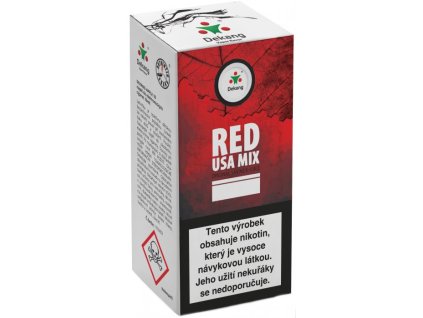 Dekang e-liquid RED USA MIX 10ml, 0-18mg (Obsah nikotinu 0 mg)