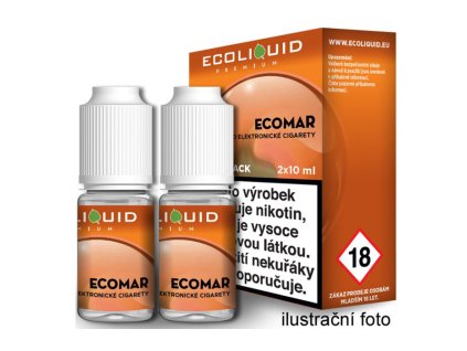 E-liquid Ecoliquid 2Pack Ecomar 2x10ml (Obsah nikotinu 0 mg)