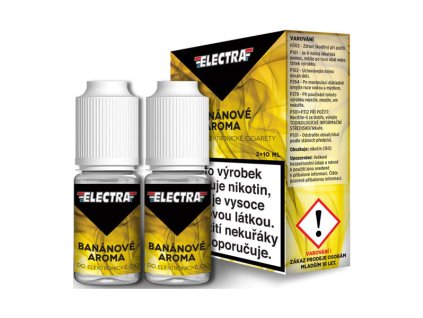 E-liquid Electra 2Pack Banana 2x10ml (Obsah nikotinu 0 mg)