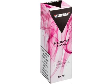 e-liquid ELECTRA Raspberry (malina) 10ml (Obsah nikotinu 0 mg)