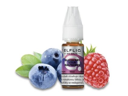 e liquid ELF BAR ELFLIQ Blueberry Sour Raspberry 10ml