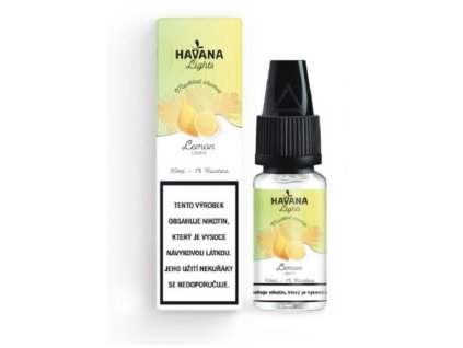 e liquid Havana Lights Nic Salt Lemon 10ml