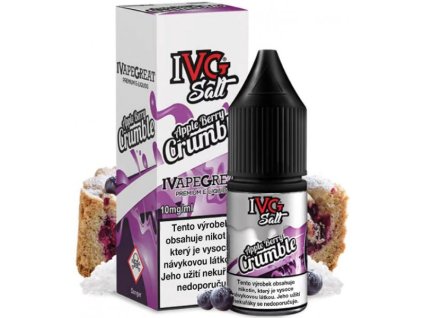 e-liquid IVG Salt Apple Berry Crumble 10ml (Obsah nikotinu 10 mg)