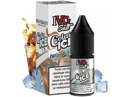 e-liquid IVG Salt Cola Ice 10ml (Obsah nikotinu 10 mg)