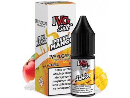 e-liquid IVG Salt Fresh Mango 10ml (Obsah nikotinu 10 mg)