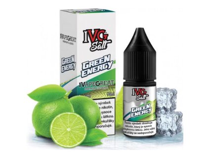 e-liquid IVG Salt Green Energy 10ml (Obsah nikotinu 10 mg)