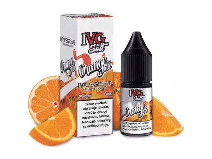 e-liquid IVG Salt Orangeade 10ml (Obsah nikotinu 10 mg)