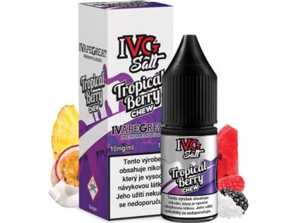e-liquid IVG Salt Tropical Berry 10ml (Obsah nikotinu 10 mg)