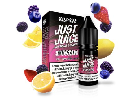 E liquid Just Juice Salt Fusion Berry Burst & Lemonade