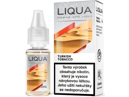 e-liquid LIQUA Elements Turkish Tobacco (Exotická tabáková směs) 10ml (Obsah nikotinu 0 mg)