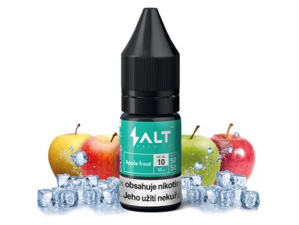 E-liquid Salt Brew Co Apple Frost (Ledové jablko) 10ml (Obsah nikotinu 10 mg)