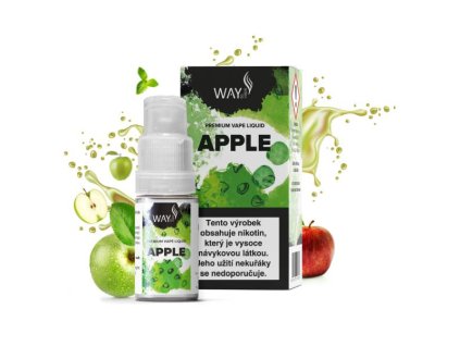 E-liquid Way To Vape Apple 10ml (Obsah nikotinu 0mg)