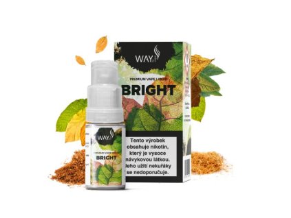 E-liquid Way To Vape Bright 10ml (Obsah nikotinu 0mg)